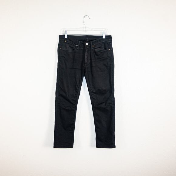 Acne Studios Max Stay Black Denim Jeans 30x30 (fit 32x25) - Picture 1 of 12